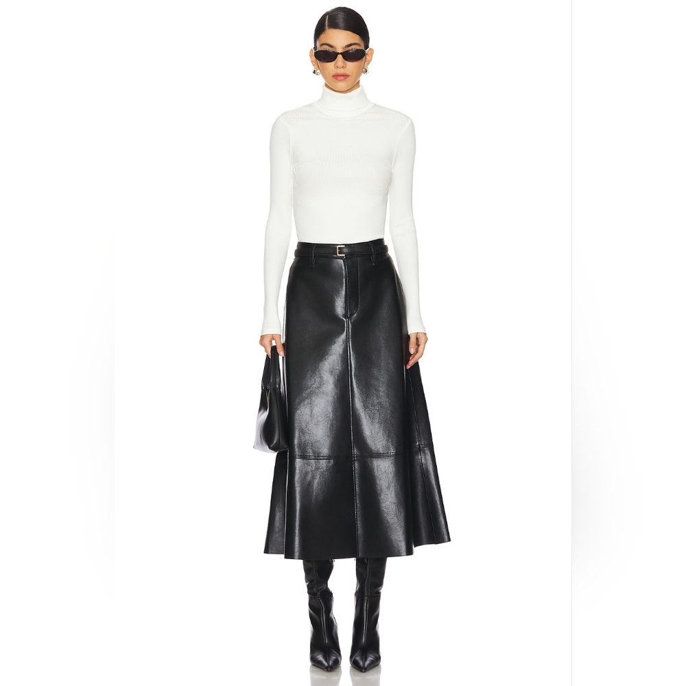 Citizens Of Humanity Cassia Faux Leather Skirt, Size 27